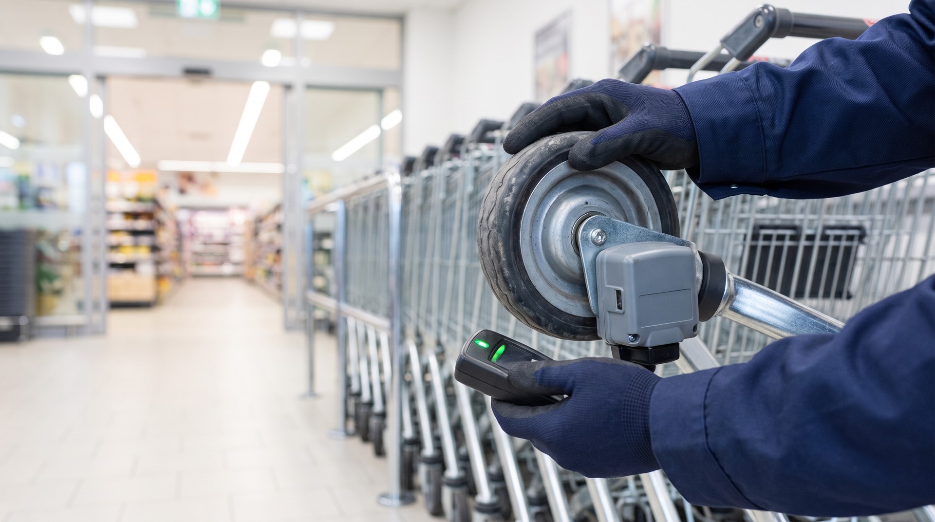 Cart-based asset-protection equipment detail